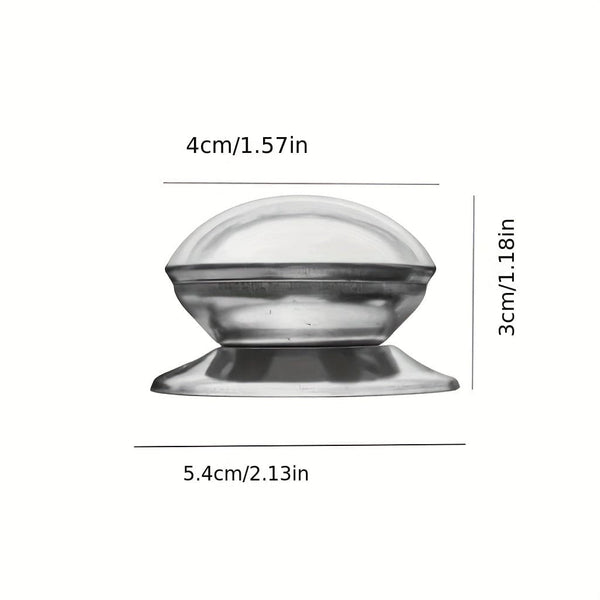 Planet Gates 1pc 1pc Upgrade Your Kitchen With Stainless Steel Universal Pot Lid Handles!