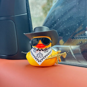 Planet Gates 1pc 1pc Western Cowboy Duck Design Car Dashboard Deceoration, Car Interior Decoration Accessories