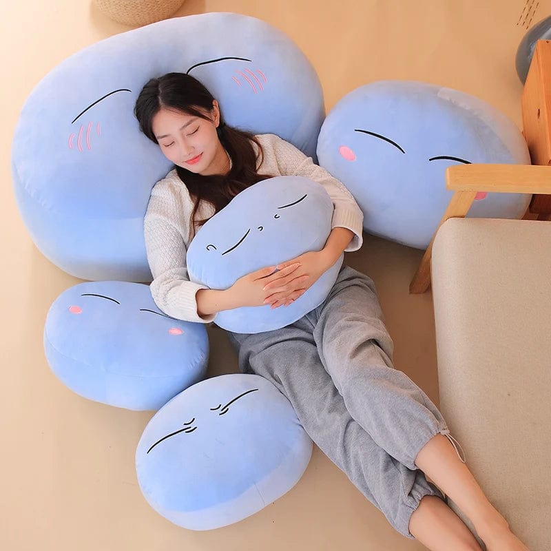 Planet Gates 1pc 28-55CM Rimuru Tempest Plush Toys Anime That Time I Got Reincarnated as a Slime Rimuru Tempest Pillow for Children Xmas Gift