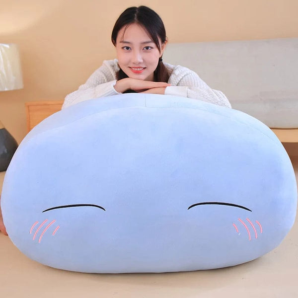 Planet Gates 1pc 28-55CM Rimuru Tempest Plush Toys Anime That Time I Got Reincarnated as a Slime Rimuru Tempest Pillow for Children Xmas Gift