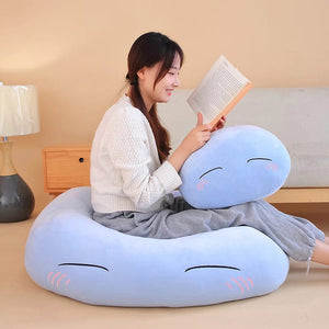 Planet Gates 1pc 28-55CM Rimuru Tempest Plush Toys Anime That Time I Got Reincarnated as a Slime Rimuru Tempest Pillow for Children Xmas Gift