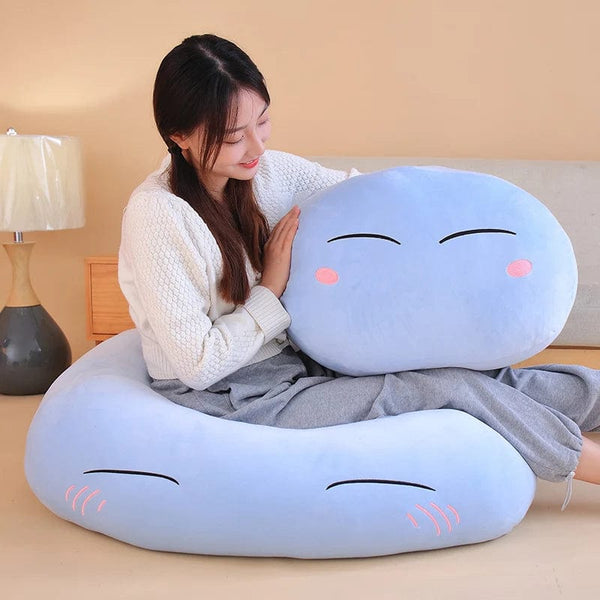 Planet Gates 1pc 28-55CM Rimuru Tempest Plush Toys Anime That Time I Got Reincarnated as a Slime Rimuru Tempest Pillow for Children Xmas Gift