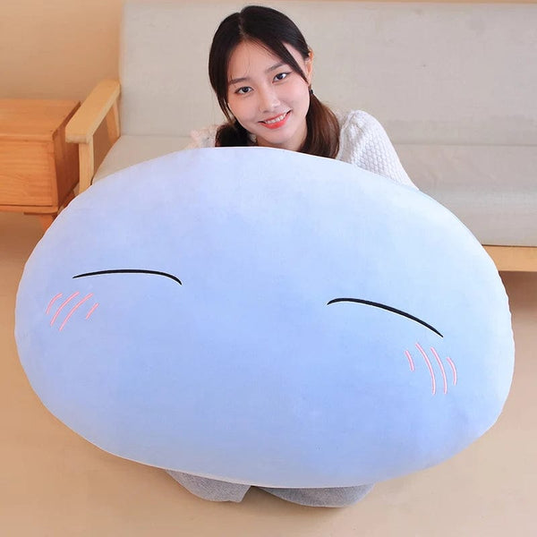 Planet Gates 1pc 28-55CM Rimuru Tempest Plush Toys Anime That Time I Got Reincarnated as a Slime Rimuru Tempest Pillow for Children Xmas Gift