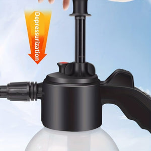 Planet Gates 1pc 2L Car Wash Watering Can, Multi-function Air Pressure Sprayer, 0.5 Gallon Hand-held Car Wash Tool For Gardening Home Cleaning And Washing