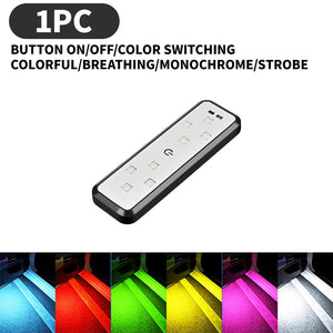 Planet Gates 1PC 2PCS Car Door Lights LED Welcome Light Magnetic Control USB Charging Auto Open Door Safe Anti-collision Emergency Signal Lamp