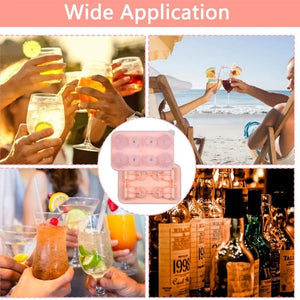 Planet Gates 1PC 3D Cat Ice Block Mold Easy to Release Silicone Ice Hockey Device Household Kitchen Ice Making Mold Free of BPA