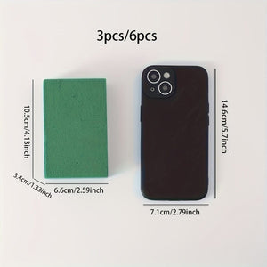 Planet Gates 1pc/3pcs/6pcs, High-density Dry Flower Mud, Wet Flower Mud Bouquet Flower Arrangement Material, Flower Basket Flower Shop Fresh Flowers Simulation Flower Flower Mud