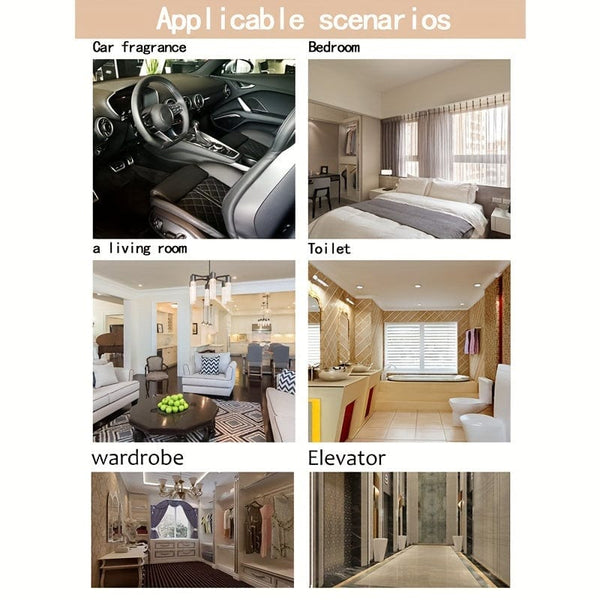 Planet Gates 1pc/3pcs Rust-Eze Car Aromatherapy Tablets, Car Fragrance, Car Rearview Mirror Hanging Decoration, Car Air Fresheners, Car Interior Accessories