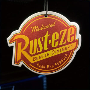 Planet Gates 1pc/3pcs Rust-Eze Car Aromatherapy Tablets, Car Fragrance, Car Rearview Mirror Hanging Decoration, Car Air Fresheners, Car Interior Accessories