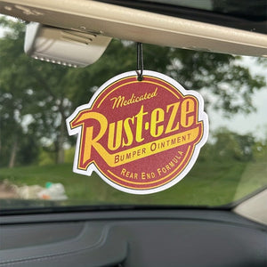 Planet Gates 1pc/3pcs Rust-Eze Car Aromatherapy Tablets, Car Fragrance, Car Rearview Mirror Hanging Decoration, Car Air Fresheners, Car Interior Accessories