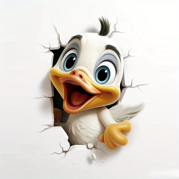 Planet Gates 1pc 4 In 1 Animal Stickers Decals, Fun Car Stickers, Motorcycle Stickers, Laptop, Home Window Wall Wall Cup Toolbox Guitar Scooter Stickers Decals