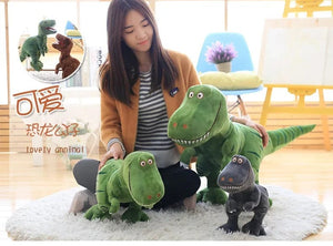 Planet Gates 1pc 40-100cm New Dinosaur Plush Toys Cartoon Tyrannosaurus Cute Stuffed Dolls for Kids Children Boys Birthday Gift