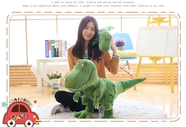 Planet Gates 1pc 40-100cm New Dinosaur Plush Toys Cartoon Tyrannosaurus Cute Stuffed Dolls for Kids Children Boys Birthday Gift
