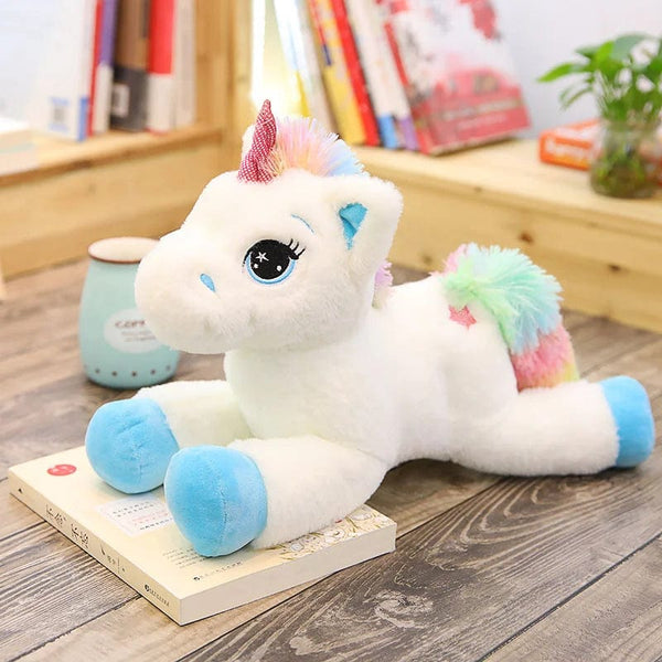 Planet Gates 1PC 40-80cm 2 Style Large Cute Cartoon Unicorn Plush Toys Stuffed Animal Horse Pillow for Girl Soft Doll Home Decor Lover Gift