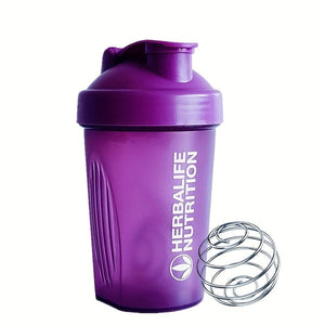 Planet Gates 1pc 400ml/13.5oz Fitness Sports Water Bottle Fashion Simple Shaker Cup Protein Powder Nutrition Milkshake Mixing Cup With Scale Water Cup