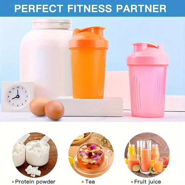 Planet Gates 1pc, 400ml (13.5oz) Shaker Bottle, BPA Free, Protein Shaker Bottle, Mini Sports Plastic Shaker Bottle, Portable, Outdoor Sports Water Bottle, Drinkware