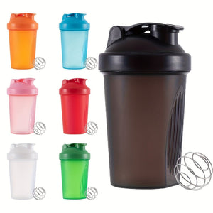 Planet Gates 1pc, 400ml (13.5oz) Shaker Bottle, BPA Free, Protein Shaker Bottle, Mini Sports Plastic Shaker Bottle, Portable, Outdoor Sports Water Bottle, Drinkware