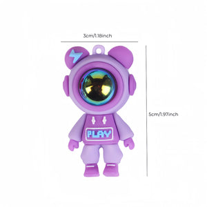 Planet Gates 1pc/4pcs Astronaut Lightning Bear Design Car Air Freshener, Car Air Vent Aromatherapy Diffuser Clip, Car Air Outlet Decoration Clip, Car Interior Decoration Accessories
