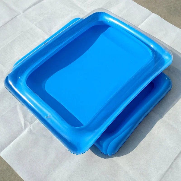 Planet Gates 1pc 60X45cm Indoor Magic Play Sand Children Toys Mars Space Inflatable Sand Tray Accessories Plastic Mobile Table Kid Party Play