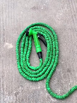 Planet Gates 1pc 7.62meter-30.48meter Garden Hose Pipe, Water Hose, Flexible Water Hose Plastic Hose, Car Wash Water Gun, Watering Tool, Expandable High Pressure 7 Modes