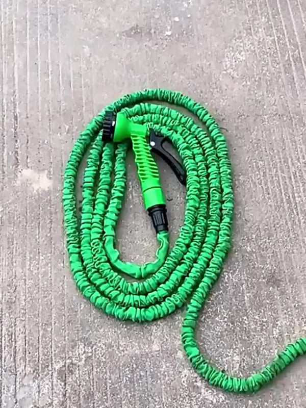 Planet Gates 1pc 7.62meter-30.48meter Garden Hose Pipe, Water Hose, Flexible Water Hose Plastic Hose, Car Wash Water Gun, Watering Tool, Expandable High Pressure 7 Modes