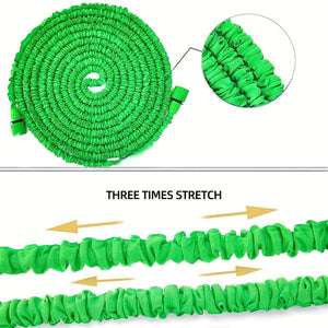 Planet Gates 1pc 7.62meter-30.48meter Garden Hose Pipe, Water Hose, Flexible Water Hose Plastic Hose, Car Wash Water Gun, Watering Tool, Expandable High Pressure 7 Modes