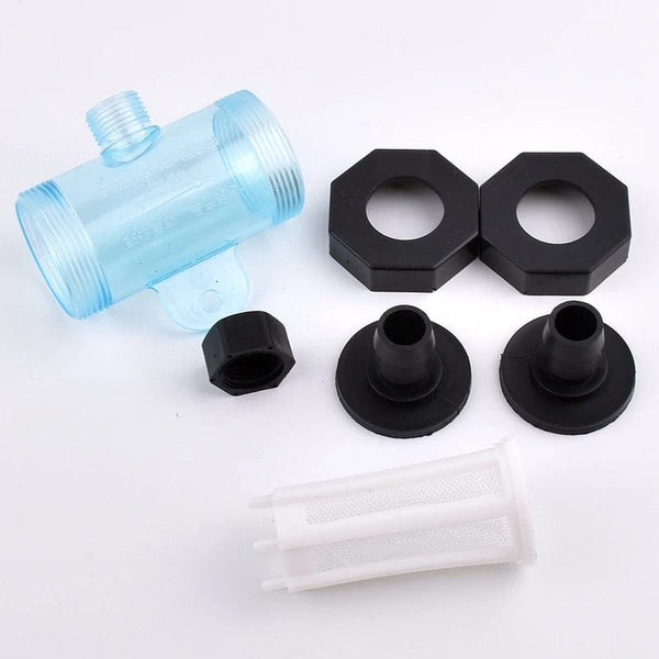 Planet Gates 1PC 8/10/12/14/18/22mm Pagoda Hose Filter Garden Irrigation Fittings Aquarium Transparent Filter Fish Tank Water Pipe Filter