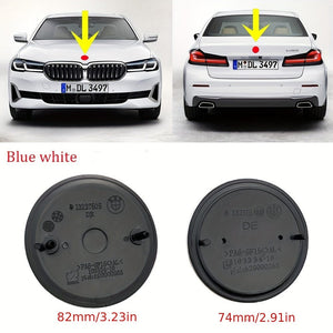 Planet Gates 1pc 82mm 74mm 45mm Front/rear Boot Badges Hood Trunk Emblem Logo For BMW E46 E39 E38 E90 E60 Z3 Z4 X3 X5 X6 Accessories