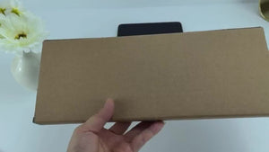 Planet Gates 1pc Acacia Wood Tray For Serving Food, Snacks, Drinks, Sushi, Steak, Pizza, Desserts, Cakes, And Bread, Breakfast Tray, Coffee Tray, Tea Tray, Rectangular Platters With Easy Carry Grooved Handle, Home Kitchen Supplies