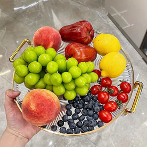 Planet Gates 1pc, Acrylic Dessert Tray, Reusable Snack Tray, Bread Tray, Cup Tray, Coffee Cup Tray, Decorative Fruit Tray, Kitchen Supplies