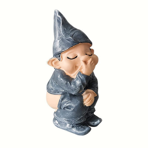 Planet Gates 1pc Add a Touch of Whimsy to Your Garden with this Adorable Naughty Knome Statue!