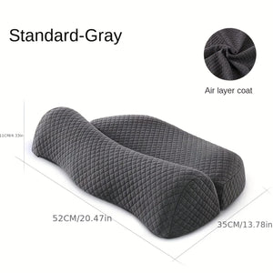 Planet Gates 1pc Adjustable Memory Foam Neck Pillow For Shoulder And Cervical Relax - Ergonomic Orthopedic Contour Support Pillow
