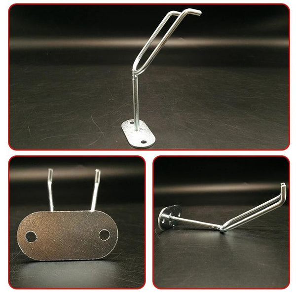 Planet Gates 1pc Air Spray Gun Holder Wall Mount Hook Booth Cup Gravity Feed Paint Spray Gun Frame Holder Stand Mount Fixed Bracket