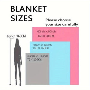 Planet Gates 1pc Anime Blankets, Plush Boba Milk Tea Wool Blankets, Cute Gifts For Girls Who Love Boba, Comfortable Filling, Super Soft And Lightweight Flannel Blankets And Sheets For Beds And Chairs
