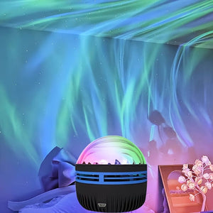 Planet Gates 1pc Arctic 1pc Northern Lights Night Light, 7 Modes Projection Remote Control For Bedroom, Christmas Decoration Home Theater, Party Birthday Gift, Atmosphere Light, StaProjector, Children Adult Room Decoration, Home Theater, Ceiling,