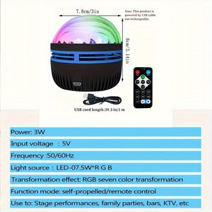 Planet Gates 1pc Arctic 1pc Northern Lights Night Light, 7 Modes Projection Remote Control For Bedroom, Christmas Decoration Home Theater, Party Birthday Gift, Atmosphere Light, StaProjector, Children Adult Room Decoration, Home Theater, Ceiling,