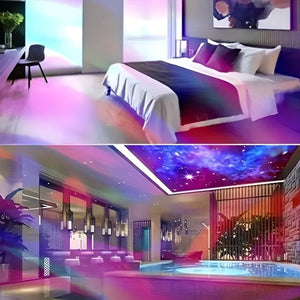 Planet Gates 1pc Arctic 1pc Northern Lights Night Light, 7 Modes Projection Remote Control For Bedroom, Christmas Decoration Home Theater, Party Birthday Gift, Atmosphere Light, StaProjector, Children Adult Room Decoration, Home Theater, Ceiling,
