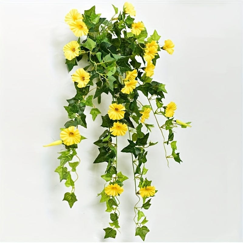 Planet Gates 1pc Artificial Petunias Flower Hanging Plant - Perfect for Outdoor/Indoor Decor!