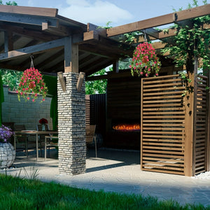 Planet Gates 1pc Artificial Petunias Flower Hanging Plant - Perfect for Outdoor/Indoor Decor!