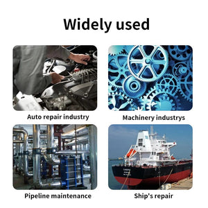 Planet Gates 1PC Automobile Chassis Endoscope 360°Telescoping Mirrors Angle LED Light Magnification Inspection Mirror Car Repair Detection Tools