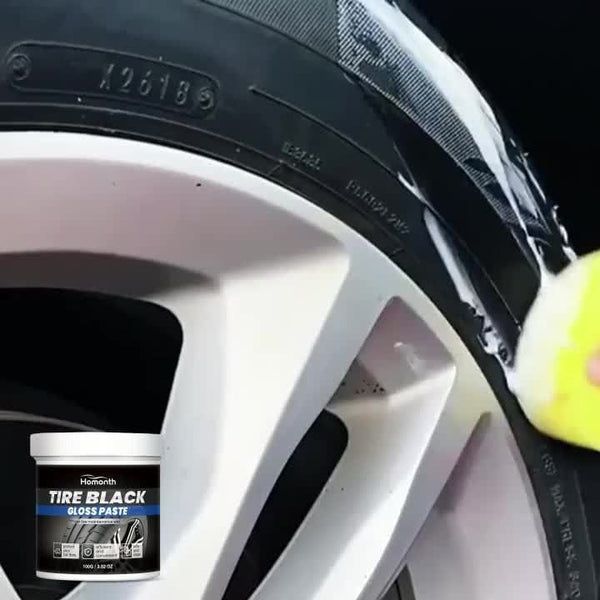 Planet Gates 1pc Automobile Tire Maintenance Cream. Tire Cleaning, Hub Decontamination, Brightening, Durable Rust Removal And Cleaning Agent