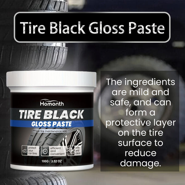 Planet Gates 1pc Automobile Tire Maintenance Cream. Tire Cleaning, Hub Decontamination, Brightening, Durable Rust Removal And Cleaning Agent