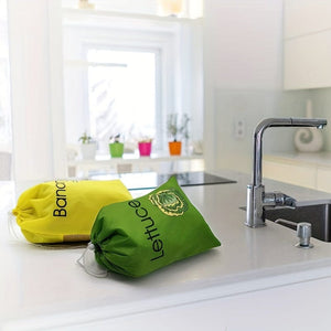 Planet Gates 1pc Banana Storage Bag, Vegetable Preservation Bag, Prevent Ripening, Banana Storage Freshness Bag, Lightweight Convenient Banana Bag And Lettuce Bag, Washable, Durable, Kitchen Supplies, Kitchen Gadgets, Cheapest Items