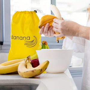 Planet Gates 1pc Banana Storage Bag, Vegetable Preservation Bag, Prevent Ripening, Banana Storage Freshness Bag, Lightweight Convenient Banana Bag And Lettuce Bag, Washable, Durable, Kitchen Supplies, Kitchen Gadgets, Cheapest Items