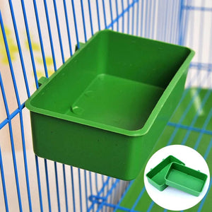 Planet Gates 1pc Bird Water Bath Tub Pet Bird Bowl Parrots Parakeet Birdbath Cage Hanging Small Parrot Cage Pet Bird Cage Accessories