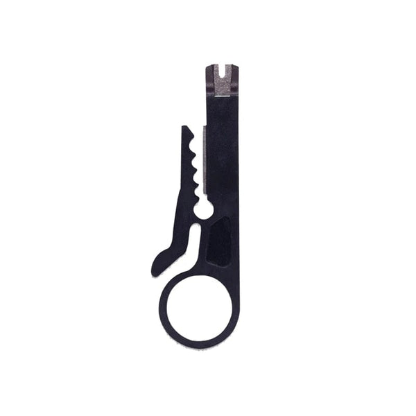 Planet Gates 1pc black / CHINA 1PC Mini Pocket Portable Wire Stripper Knife Crimper Pliers Crimping Tool Cable Stripping Wire Cutter Crimpatrice Tool Parts