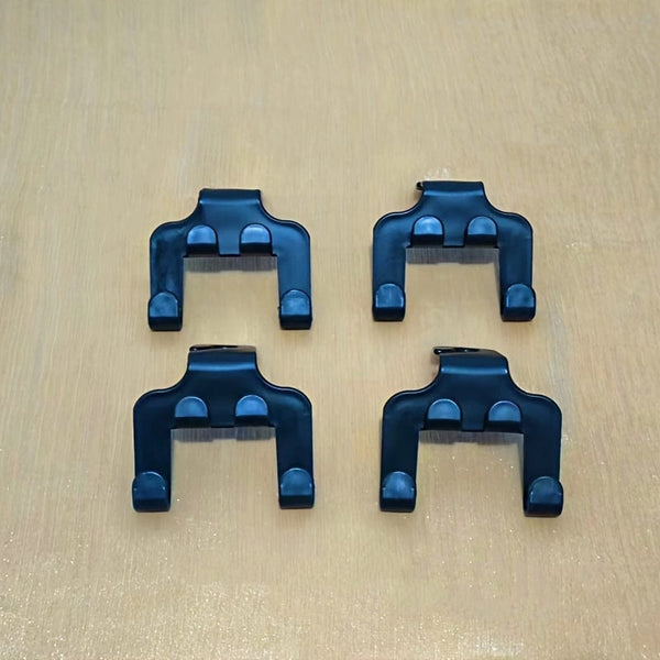 Planet Gates 1pc Black Hook Car Interior Rear Seat Back, Portable Seat Back Hook