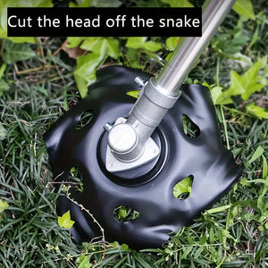 Planet Gates 1pc Black Weeding Tray 1pc Weeding Tray Lawn Mower Blade General Purpose Dragon Claw Tray Garden Tool Accessories Weed Brush Cutting For Lawn Mower, Black