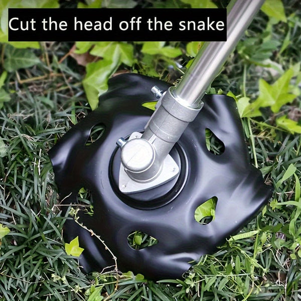 Planet Gates 1pc Black Weeding Tray 1pc Weeding Tray Lawn Mower Blade General Purpose Dragon Claw Tray Garden Tool Accessories Weed Brush Cutting For Lawn Mower, Black