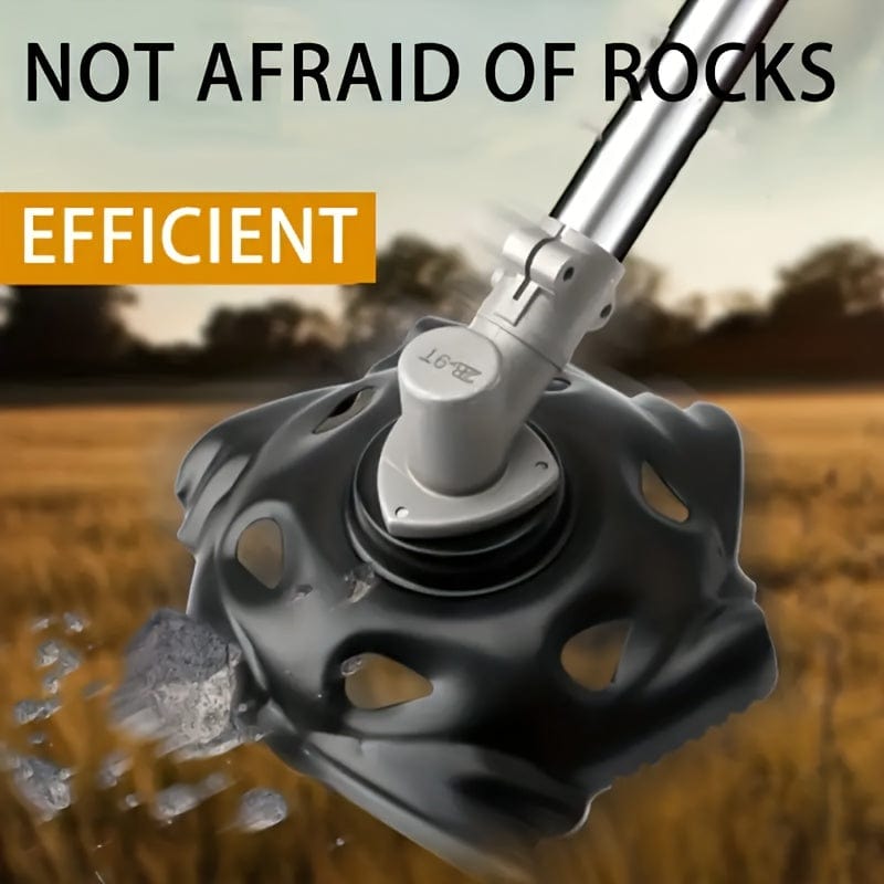 Planet Gates 1pc Black Weeding Tray 1pc Weeding Tray Lawn Mower Blade General Purpose Dragon Claw Tray Garden Tool Accessories Weed Brush Cutting For Lawn Mower, Black